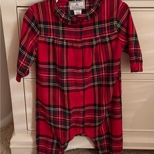 Plaid Kids Pajama Set